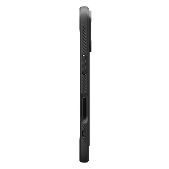 Etui Spigen do iPhone 17, Rugged Armor MagSafe, Matte Black
