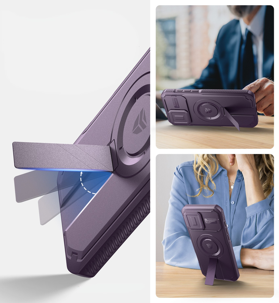 Etui Dexnor do iPhone 16 Pro Max – silne magnetyczne mocowanie do MagSafe