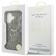 Etui GUESS do iPhone 17, Python Pattern MagSafe, czarne