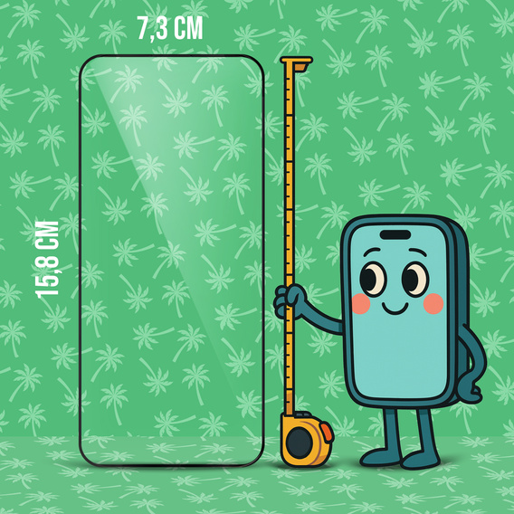 Szkło hartowane 5D Full Glue Smart Palm do Samsung Galaxy S24 FE