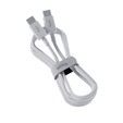 Allity AUC-03 USB-C – USB-C 1.0 m 60W, szybkie ładowanie - biały 
