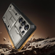 Etui do Samsung Galaxy S25 Ultra, Tongate MECH Series, Klips do paska, TiGray
