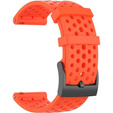Pasek Silikonowy do Suunto 9 24mm - Pomarańczowy