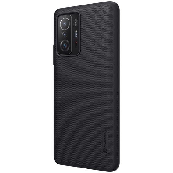 Etui NILLKIN do Xiaomi 11T / 11T Pro, Super Frosted Shield, czarne