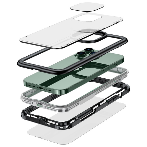 Etui Wodoodporne IP68 do iPhone 14 Pro, czarne