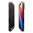 Etui Spigen do iPhone 17, Rugged Armor MagSafe, Matte Black