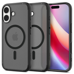Etui Spigen do iPhone 17, Ultra Hybrid MagSafe, Frost Black