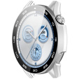 2w1 Etui + Szkło Hartowane do Huawei Watch GT 5 46mm, Srebrne