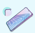 Etui Gradient Dropproof do Xiaomi Redmi Note 14 5G, Fioletowe / niebieskie