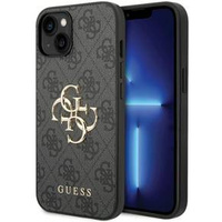 Etui GUESS do iPhone 15 Plus, 4G Big Metal Logo, szare