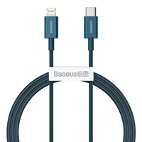 BASEUS Superior Series Kabel USB-C do Lightning, 20W, 1m, Blue