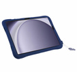 Etui silikonowe dla dzieci do Samsung Galaxy Tab A9+ X210 / X215 / X216B, Pancerne, Astronauta, Granatowe