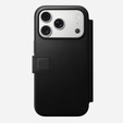 Etui Nomad do iPhone 17 Pro, Modern Leather Folio, czarne