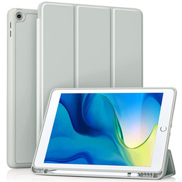 Etui do iPad 10.2" 2021/2020/2019 (9/8/7 gen.), z miejscem na rysik, Szare