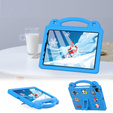 Etui do iPad 11" 2025 A16 (11 gen.) / iPad 10.9" 2022 (10 gen.), Cute Patterns, z podstawką, Niebieskie