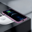 Etui do iPhone 12 Pro Max, ERBORD Impact Guard, fioletowe