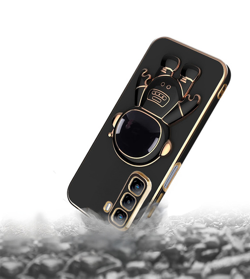 Etui do Infinix Hot 50 4G, Astronaut, czarne