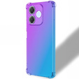 Etui Gradient Dropproof do Oppo A5 Pro 5G, Fioletowe / niebieskie
