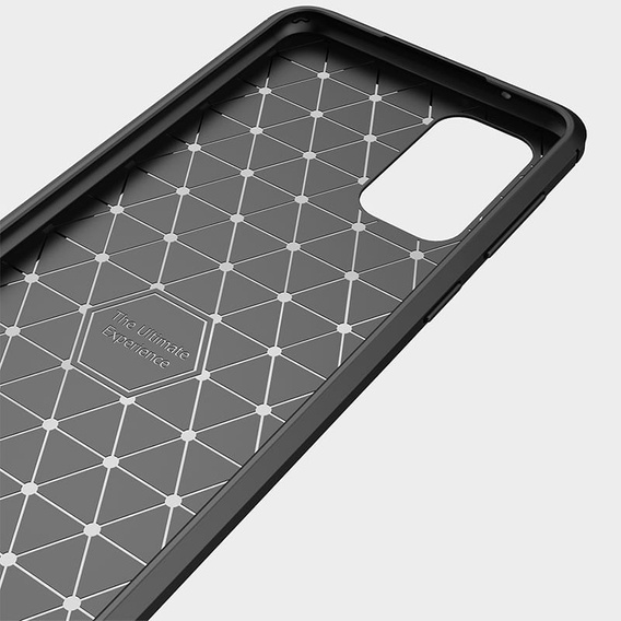 Etui do Samsung Galaxy A13 4G, Karbon, czarne