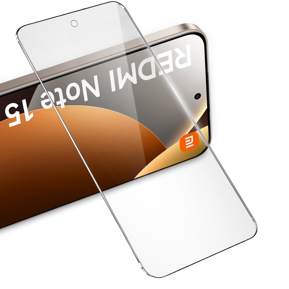 2x Szkło Hartowane do Xiaomi Redmi Note 15 Pro 4G, ERBORD 9H Hard Glass, szybka