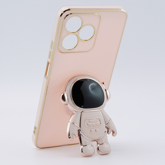 Etui do Realme C51, Astronaut, różowe