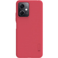 Etui NILLKIN do Xiaomi Redmi Note 12 5G / POCO X5 5G, Obudowa Super Frosted Shield Case, Czerwone
