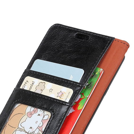 Skórzane Etui Wallet do Samsung Galaxy Xcover 4/4S - black