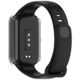 2w1 Etui + Szkło Hartowane do Xiaomi Smart Band 9 Active, Przezroczyste