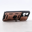 Etui pancerne do Motorola Edge 40 Neo, CamShield Slide, różowe rose gold