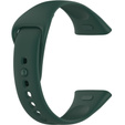 Pasek Silikonowy do Xiaomi Redmi Watch 3, Ciemny zielony
