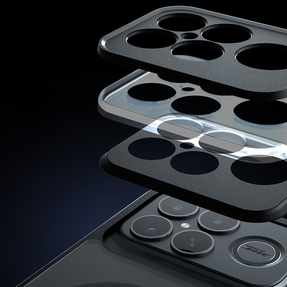 Etui do Xiaomi Poco F8 Ultra, do MagSafe, ERBORD Matt Case, czarny