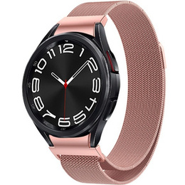 Pasek Bransoleta Milanese do Samsung Galaxy Watch 4/5/6 40/42/43/44/45/46/47MM, Różowa