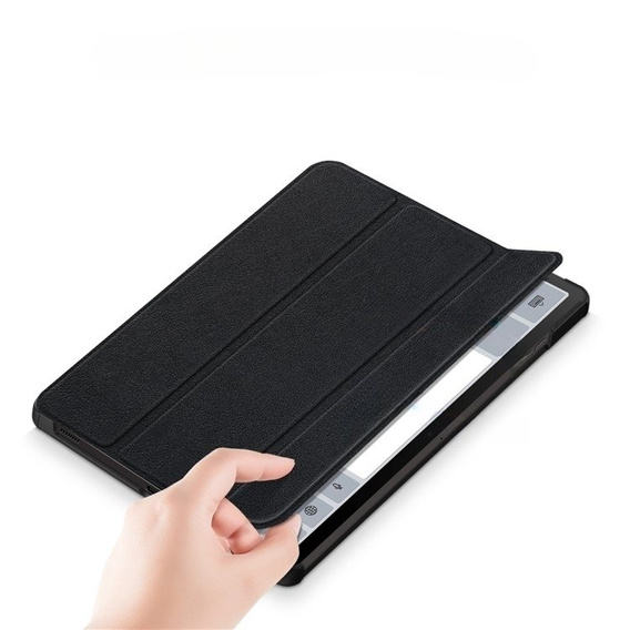 Etui do Samsung Galaxy Tab S9 Plus, Smartcase z miejscem na rysik, czarne