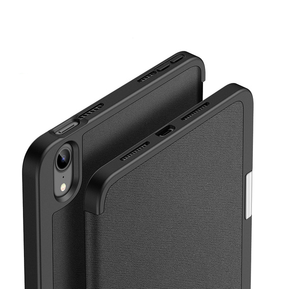 Etui do iPad mini 8.3" 2021 (6 gen.) / iPad mini 8.3" 2024 (7 gen.), Dux Ducis Domo, czarne