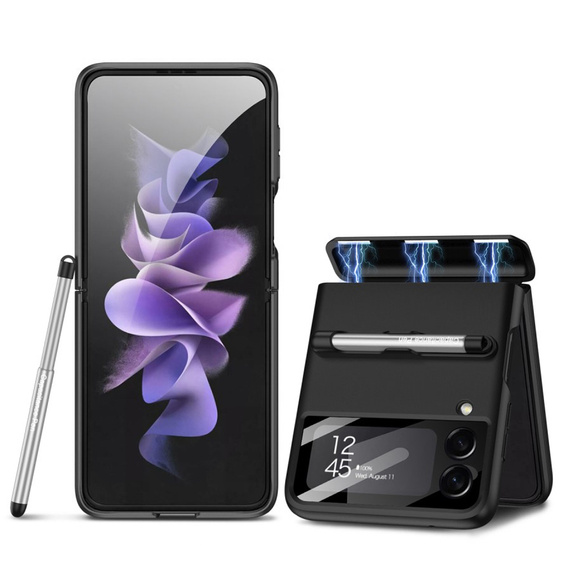 Etui GKK + Pen do Samsung Galaxy Z Flip4 5G, Black