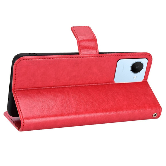 Etui Wallet do Realme C30 / Narzo 50i Prime, Red