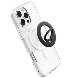 Spigen Dual pop, uchwyt do telefonu kompatybilny z MagSafe, Czarny