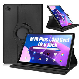 Etui do Lenovo Tab M10 Plus 10.6 Gen 3 TB-125F TB-128F, Obrotowe 360, Czarne