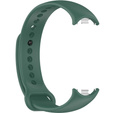 Pasek Silikonowy do Xiaomi Smart Band 10 / 9 / 8, Ciemny Zielony