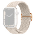 Pasek nylonowy do Apple Watch 1/2/3/4/5/6/7/8/9/10/11/SE 38/40/41/42mm, Biały