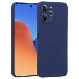 Etui do Xiaomi Redmi 12, Silicone Lite, granatowe