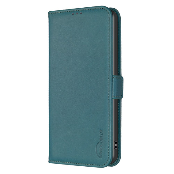 Etui z klapką do Xiaomi Redmi Note 13 5G,BINFEN Wallet, zielone