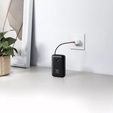 Powerbank VEGER K3 30000 mAh z wbudowanymi kablami USB-C i Lightning, PD 35W – Czarny