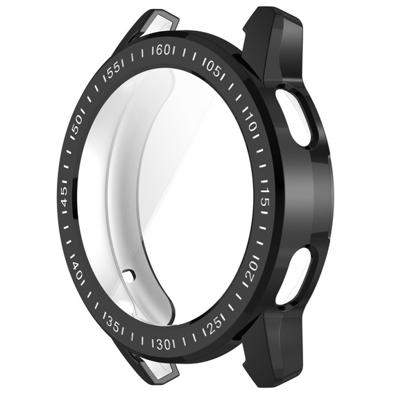 2w1 Etui z Osłoną na ekran do Xiaomi Watch S3, Czarne