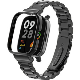 Bransoleta Stalowa do Xiaomi Redmi Watch 3 Active, Czarny