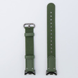 Pasek nylonowy do Xiaomi Smart Band 10 / 9 / 8, Zielony