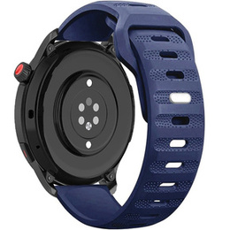 Pasek Silikonowy Uniwersalny 22mm, Granatowy