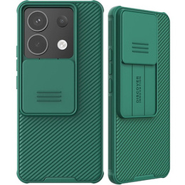 Etui do Xiaomi Redmi Note 13 Pro 5G / Poco X6 5G, pancerne Nillkin, CamShield Pro, Zielone