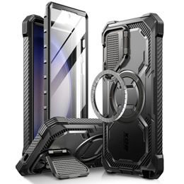 Etui Supcase do Samsung S24 Ultra, IBLSN ArmorBox MagSafe, Czarne