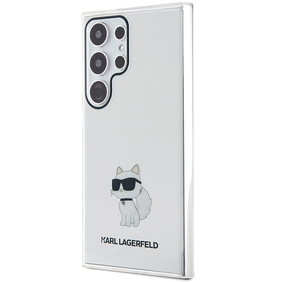 Etui Karl Lagerfeld do Samsung Galaxy S24 Ultra, IML Choupette - przezroczyste